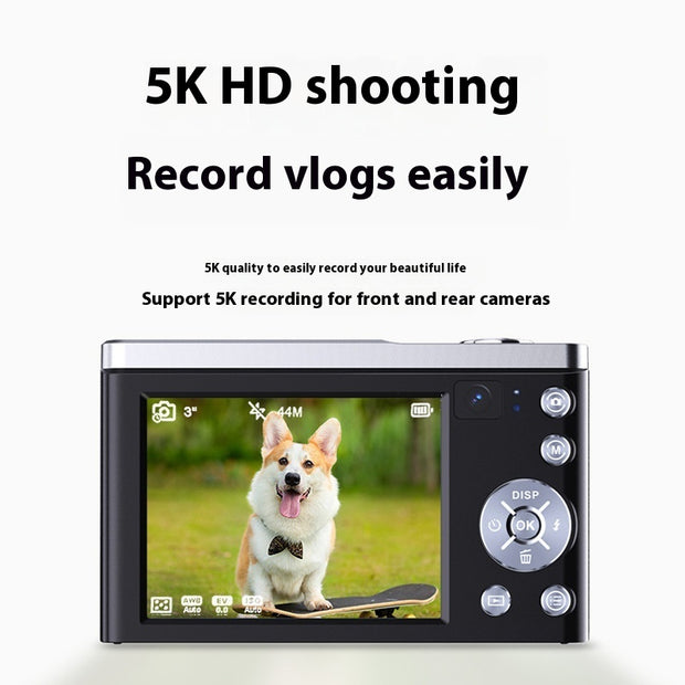 5K HD Shooting Digital Camera Optical Zoom Anti-shake Camera