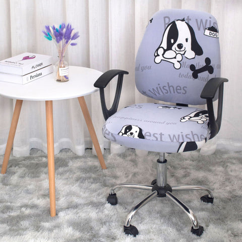 Office Home Computer Chair Cover Armrest Elastic Seat Chair Cover