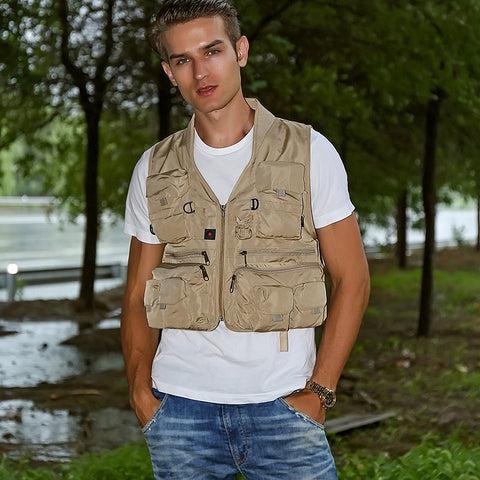 Multi-pocket Fishing Vest Outdoor Photography Vest