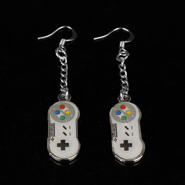 Creative Game Controller Drop Earrings