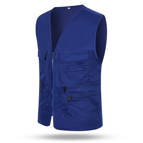 Multi Pocket Vest Volunteer Vest Workwear